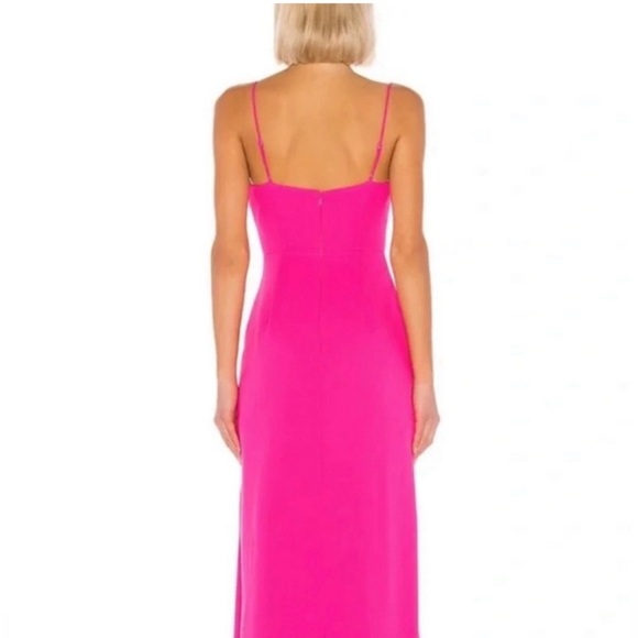 NWT. Revolve Superdown Addison hot pink maxi dress, XS - Picture 6 of 12